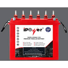 iPower Premium Tubular Battery – 220TB (220AH/12V)