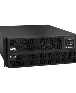 APC Smart-UPS On-Line, 5kVA/5kW, Rack/Tower, 230V, 2x IEC C13+1x IEC C19+Hard wire 3-wire (H+N+E) outlets, Network Card, W/O rail kit (SRTG5KXLI)
