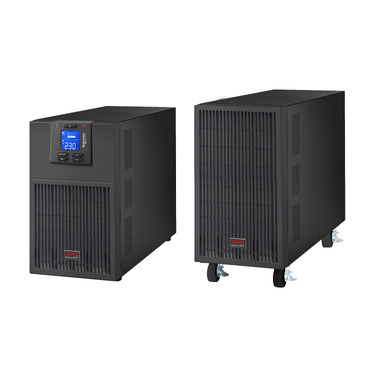 APC Easy UPS On-Line, 6kVA/6kW, Tower, 230V, Hard wire 3-wire(1P+N+E) outlet, Intelligent Card Slot, LCD, Extended Runtime (SRV6KIL)