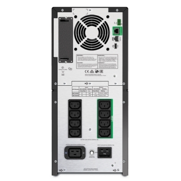 APC Smart-UPS, Line Interactive, 3kVA, Tower, 230V, 8x IEC C13+2x IEC C19 outlets, SmartConnect Port+SmartSlot, AVR, LCD (SMT3000IC)