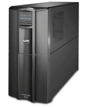 APC Smart-UPS, Line Interactive, 3kVA, Tower, 230V, 8x IEC C13+2x IEC C19 outlets, SmartConnect Port+SmartSlot, AVR, LCD (SMT3000IC)