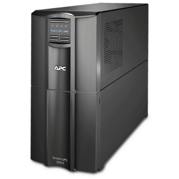 APC Smart-UPS, Line Interactive, 3kVA, Tower, 230V, 8x IEC C13+2x IEC C19 outlets, SmartConnect Port+SmartSlot, AVR, LCD (SMT3000IC)